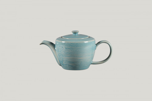 Théière avec couvercle Saphire porcelaine vitrifiée 40 cl Ø 11,2 cm Rakstone Spot Rak