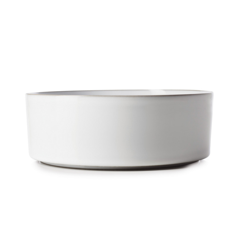 Saladier rond blanc porcelaine culinaire Ø 19 cm Caractère Revol