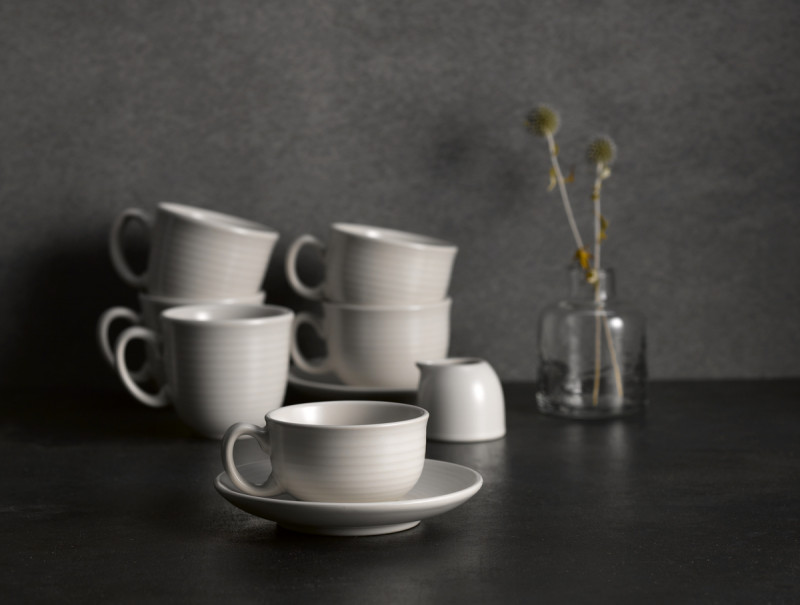 Crémier blanc porcelaine 6 cl Evo Pearl Dudson