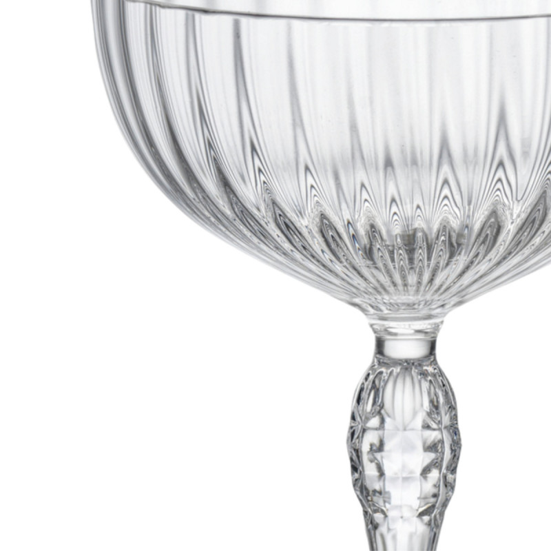 Coupe à cocktail verre cristallin 22 cl America 20s Bormioli Rocco