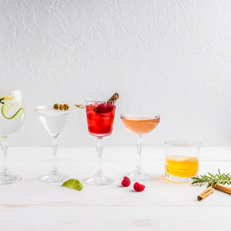 Coupe à cocktail verre cristallin 22 cl America 20s Bormioli Rocco