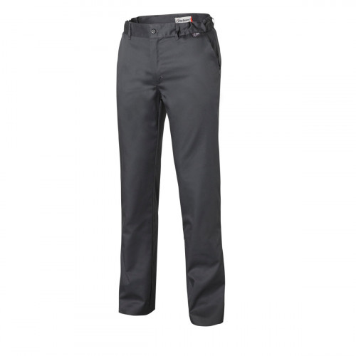Pantalon de cuisine gris anthracite 44 Pebeo Molinel