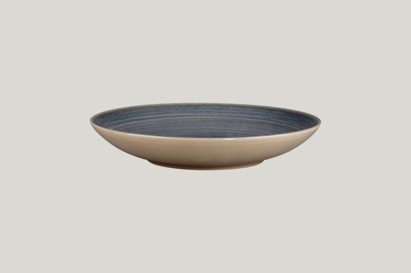 Assiette coupe creuse rond Jade porcelaine vitrifiée Ø 23 cm Rakstone Spot Rak