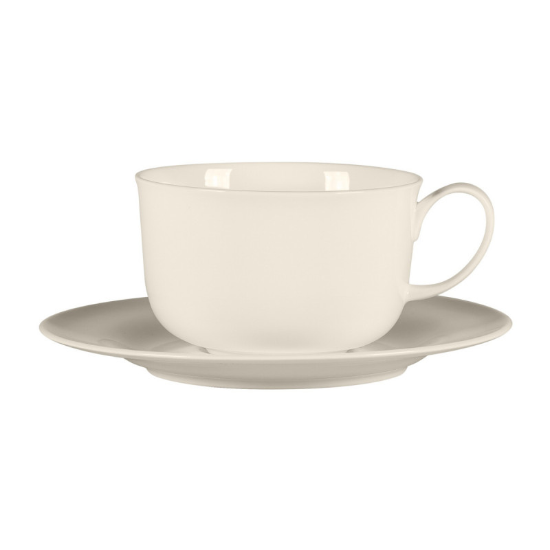 Tasse à déjeuner rond blanc porcelaine bone china 33,8 cl Ø 10,1 cm Bravura Rak
