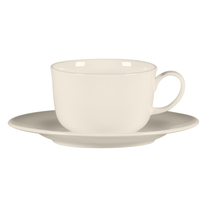 Tasse à café rond blanc porcelaine bone china 19,8 cl Ø 8,8 cm Bravura Rak