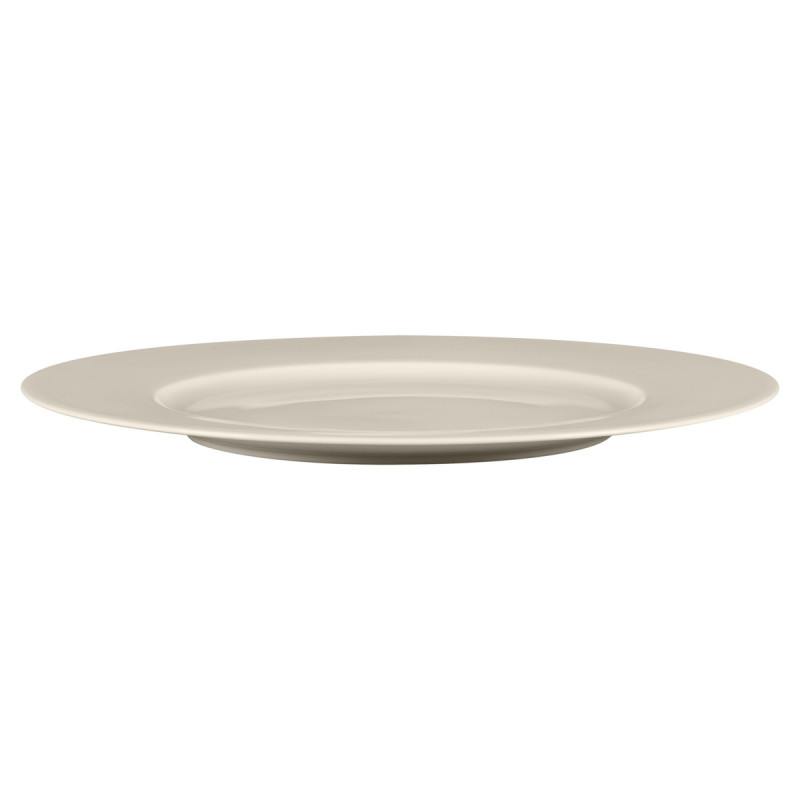 Assiette plate rond blanc porcelaine bone china Ø 32,5 cm Fedra Rak