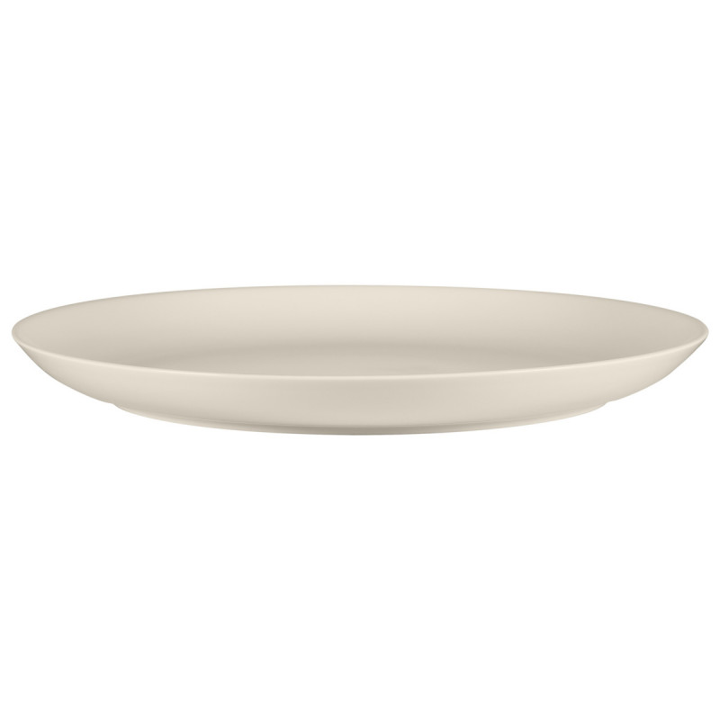 Assiette coupe plate rond blanc porcelaine bone china Ø 26,8 cm Fedra Rak