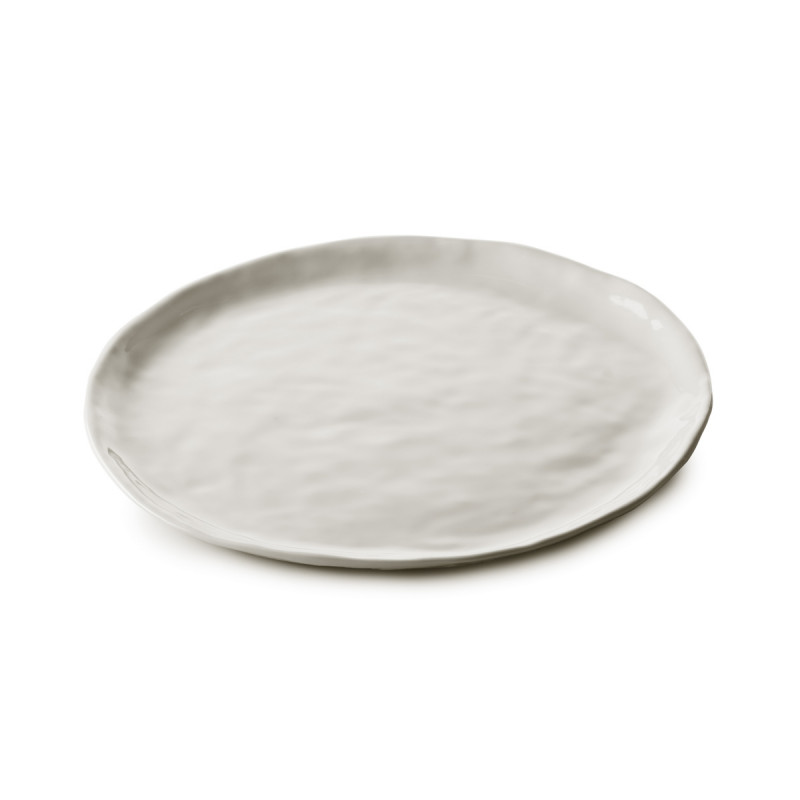 Assiette plate Blanc albâtre porcelaine culinaire Ø 21,5 cm Yli Revol