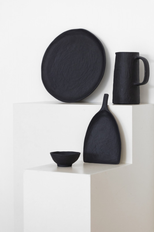 Bol Noir brut porcelaine culinaire Ø 10,5 cm Yli Revol