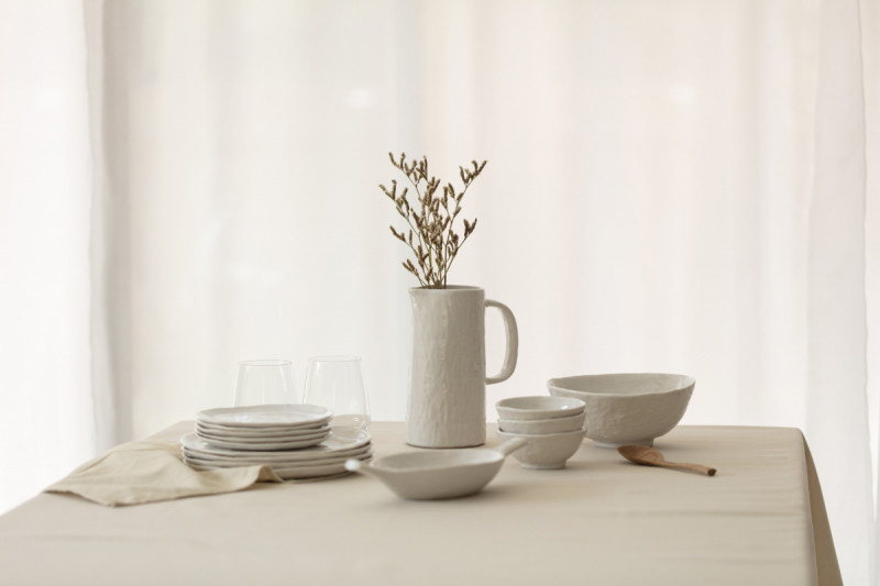 Bol Blanc albâtre porcelaine culinaire Ø 18 cm Yli Revol