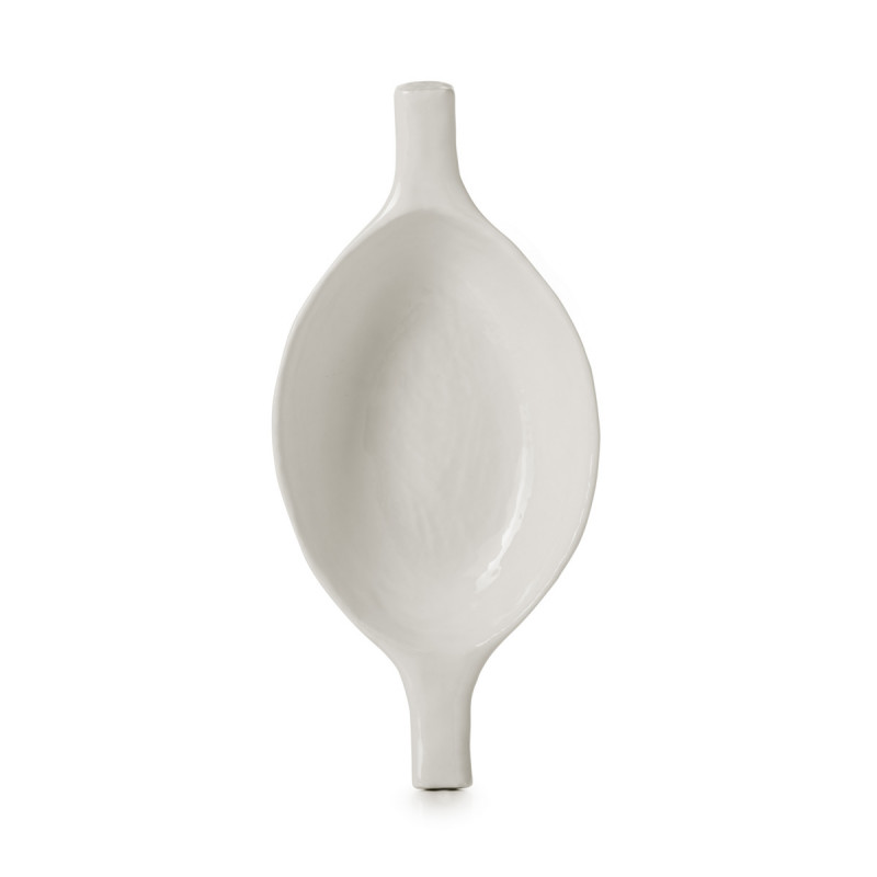 Coupelle cabosse Blanc albâtre porcelaine culinaire 16,5 cm Yli Revol