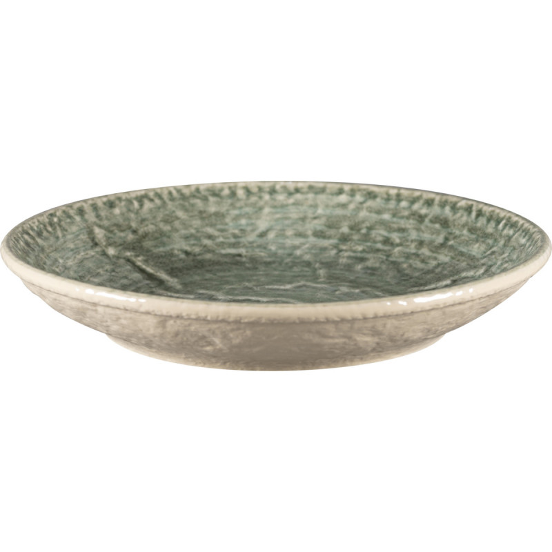 Assiette coupe creuse rond Sage porcelaine vitrifiée Ø 26,1 cm Krush Rak