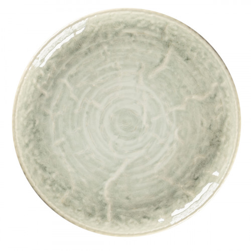 Assiette plate coupe rond porcelaine vitrifiée Ø 24 cm Krush Rak