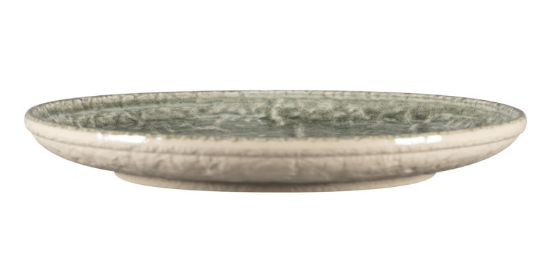 Assiette plate coupe rond porcelaine vitrifiée Ø 24 cm Krush Rak