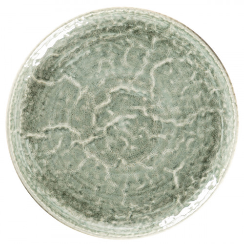 Assiette plate coupe rond Sage porcelaine vitrifiée Ø 27,9 cm Krush Rak