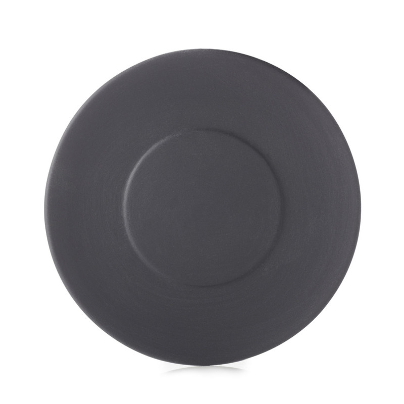 Couvercle pour bol Noir brut porcelaine culinaire Ø 12 cm Solstice Revol