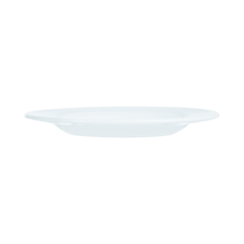 Assiette plate rond blanc verre opal Ø 27,5 cm Intensity Arcoroc