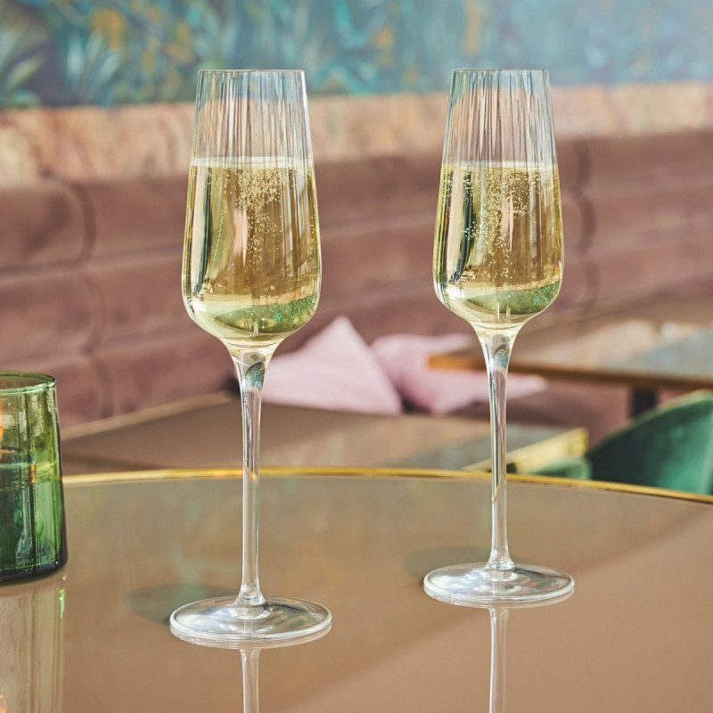 Flûte rond verre cristallin 21 cl Symetrie Chef & Sommelier