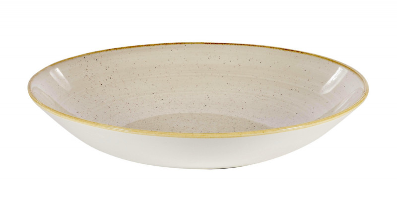Assiette creuse rond Nutmeg Cream porcelaine vitrifiée Ø 31 cm Stonecast Nutmeg Churchill