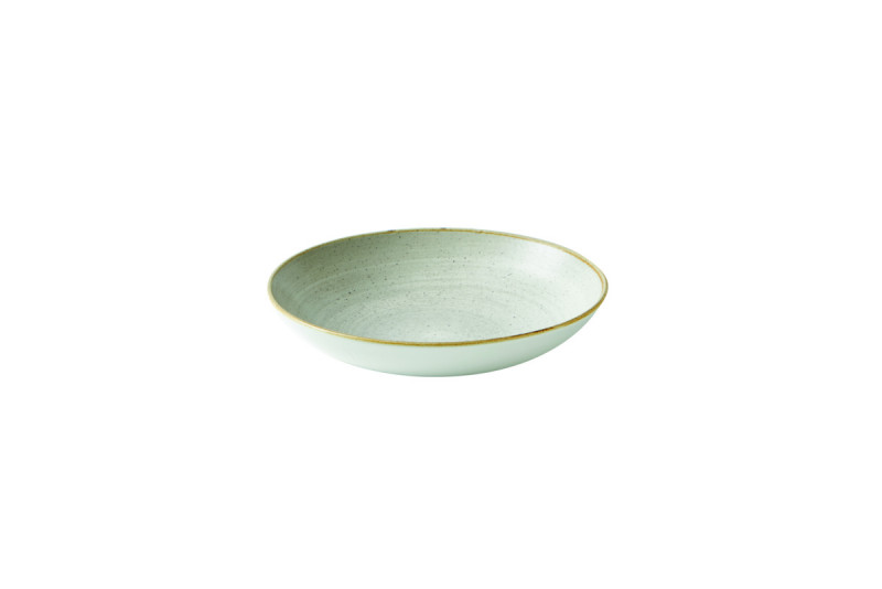Assiette coupe rond raw grey porcelaine vitrifiée Ø 16,5 cm Stonecast Raw Churchill