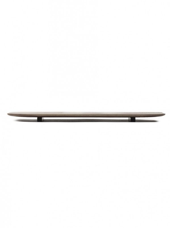 Plat rectangulaire brun noyer 35 cm Nido Serax
