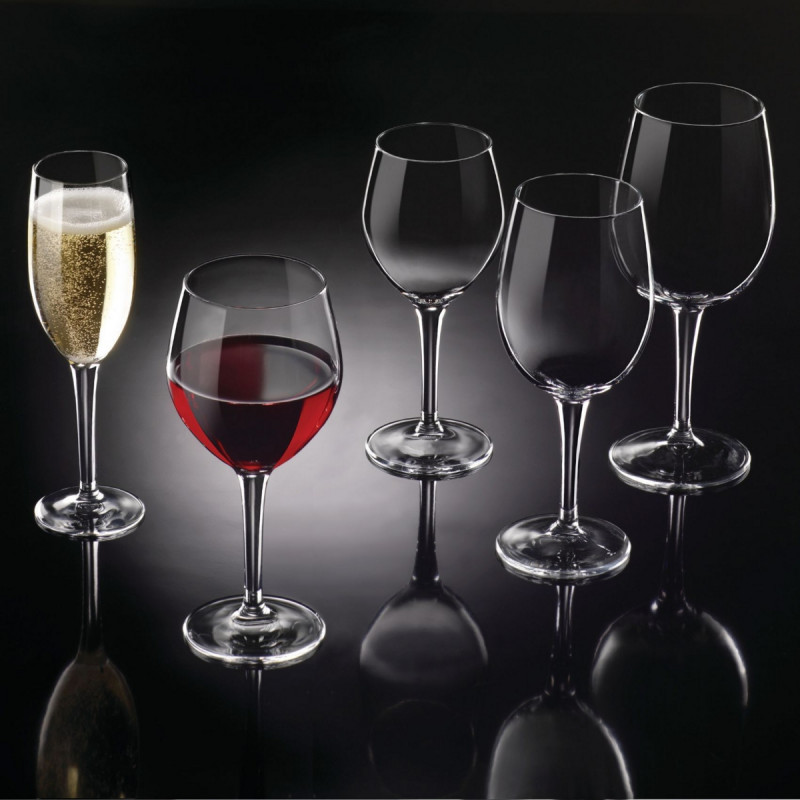 Flûte verre trempé 17 cl Milano Bormioli Rocco