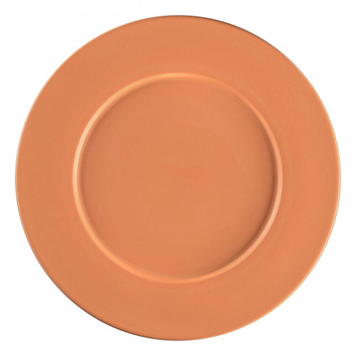 Assiette plate rond Tero Décor Prima porcelaine Ø 32,5 cm Earth Rak