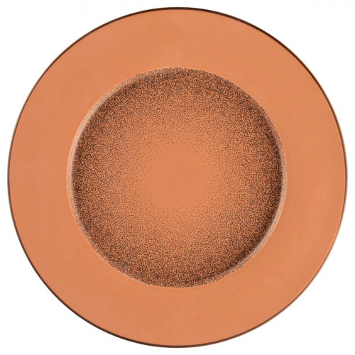 Assiette plate rond Tero Décor Denia porcelaine Ø 32,5 cm Earth Rak