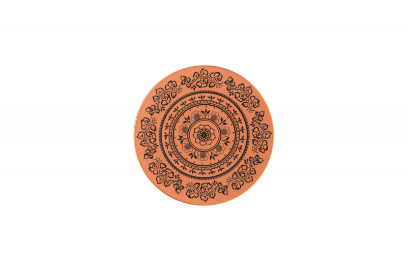 Assiette extra plate rond Tero Décor Prima porcelaine Ø 20,5 cm Earth Rak