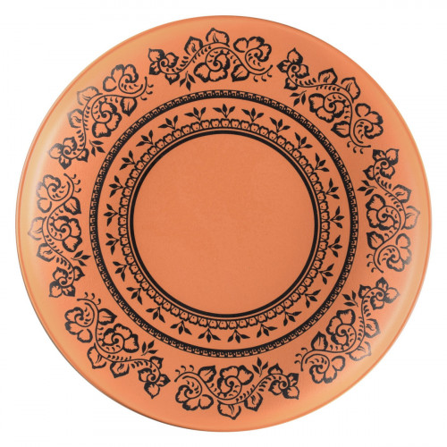 Assiette coupe creuse rond Tero Décor Alexandria porcelaine Ø 26,9 cm Earth Rak