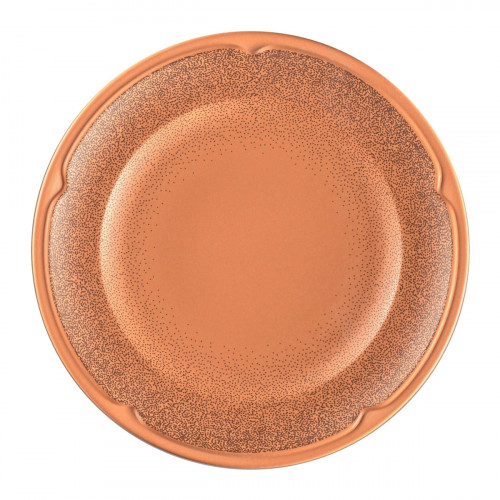 Assiette plate rond Tero Décor Denia porcelaine Ø 20,7 cm Earth Rak