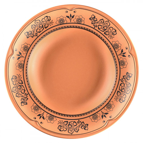 Assiette creuse rond Tero Décor Alexandria porcelaine Ø 26 cm Earth Rak