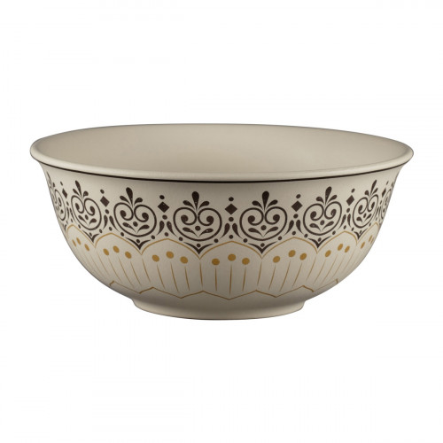 Bol rond Argila Décor Cartagena porcelaine Ø 19,8 cm Earth Rak