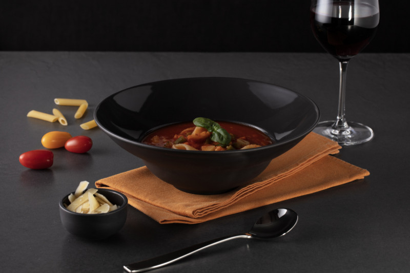 Assiette extra creuse rond Ghera porcelaine Ø 26,1 cm Earth Rak