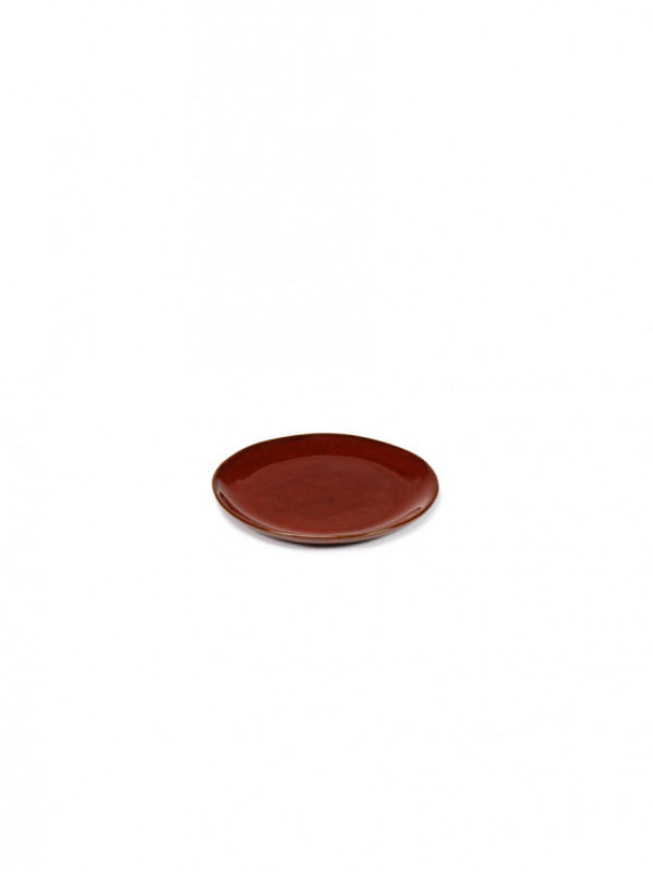Assiette coupe plate rond Venetian red grès émaillé Ø 14,5 cm La Mère Serax