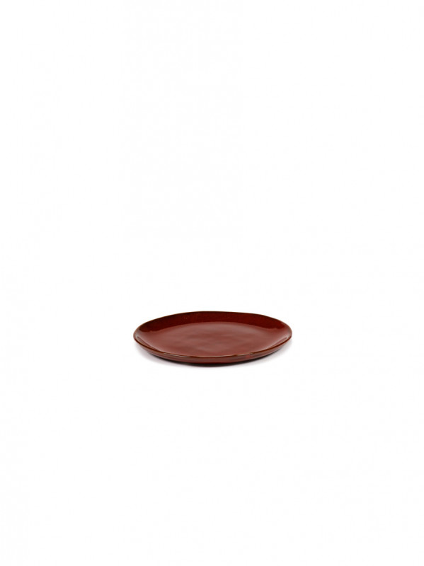 Assiette coupe plate rond Venetian red grès émaillé Ø 14,5 cm La Mère Serax