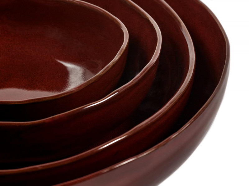 Bol rond Venetian red grès émaillé Ø 22 cm La Mère Serax