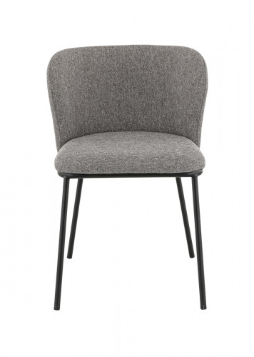 Chaise d'intérieur gris 75x55x58 cm Melina Flexmob