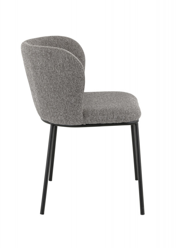 Chaise d'intérieur gris 75x55x58 cm Melina Flexmob