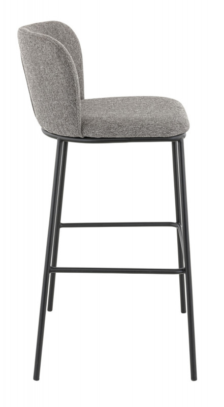 Tabouret de bar d'intérieur gris 104x53x56 cm Sandra Flexmob
