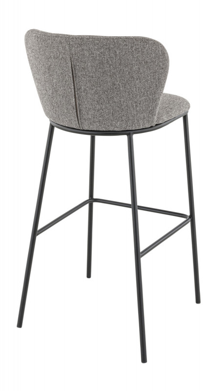 Tabouret de bar d'intérieur gris 104x53x56 cm Sandra Flexmob