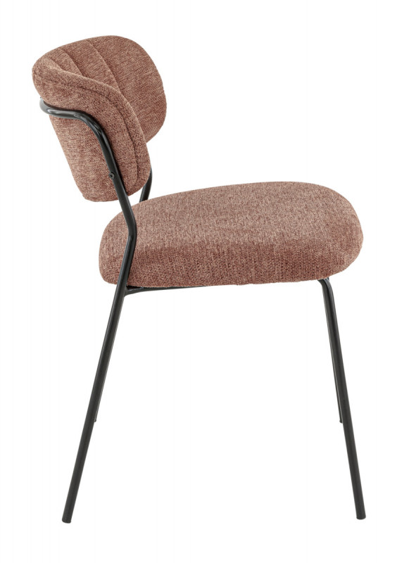 Chaise d'intérieur terracotta 74x49x57 cm Simone Flexmob