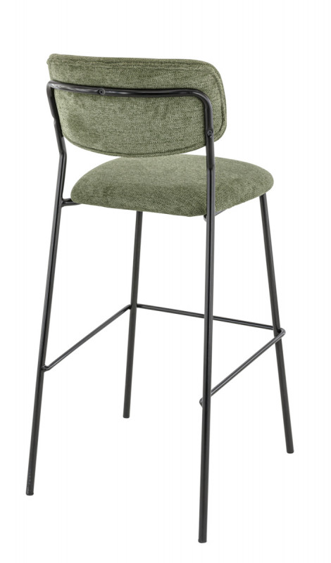 Tabouret de bar d'intérieur vert 108x51x55 cm Auguste Flexmob