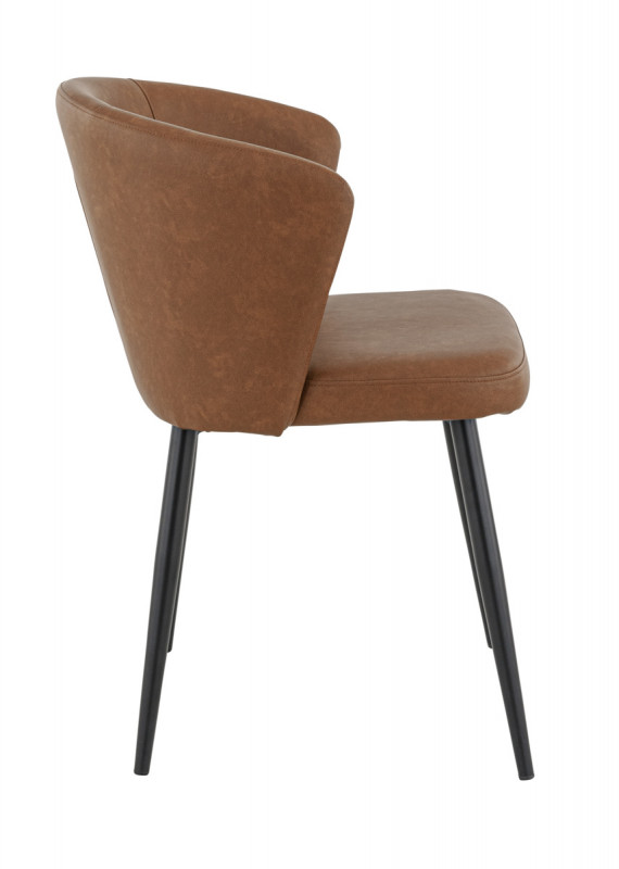 Chaise d'intérieur marron 81x56x60 cm Mikka Flexmob