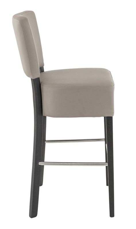 Tabouret de bar d'intérieur taupe 111x45x54 cm Floriane 2 Flexmob