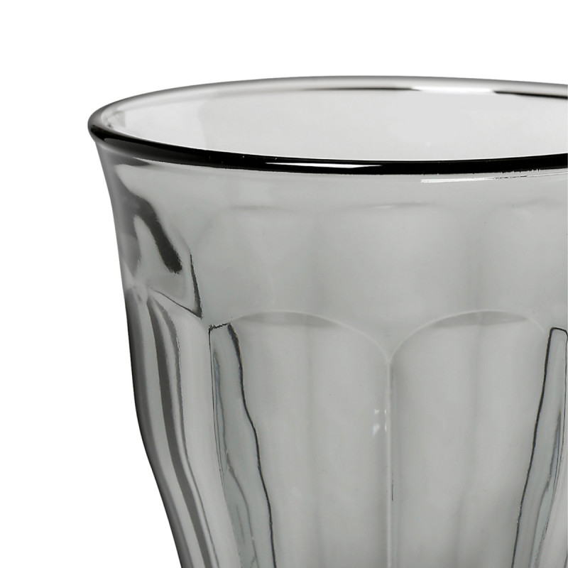Gobelet forme basse gris verre trempé 25 cl Picardie Duralex