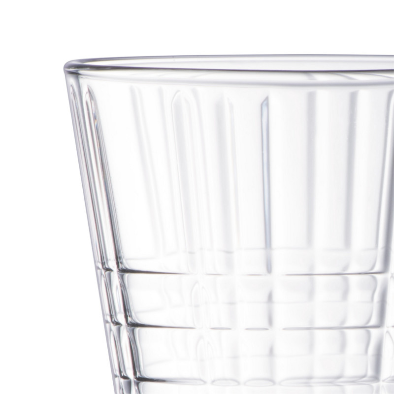 Gobelet forme basse verre trempé 26 cl Stack Up Cross Arcoroc