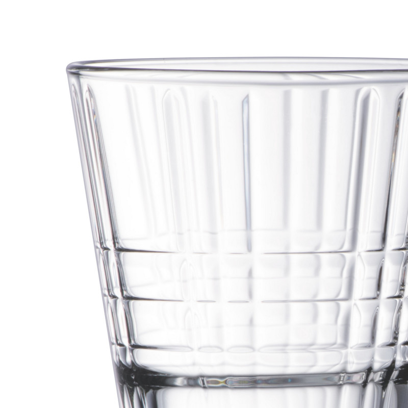 Gobelet forme basse verre trempé 21 cl Stack Up Cross Arcoroc