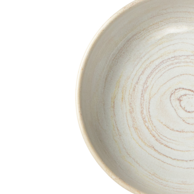 Coupelle rond beige grès émaillé Ø 12 cm Aurora Accolade