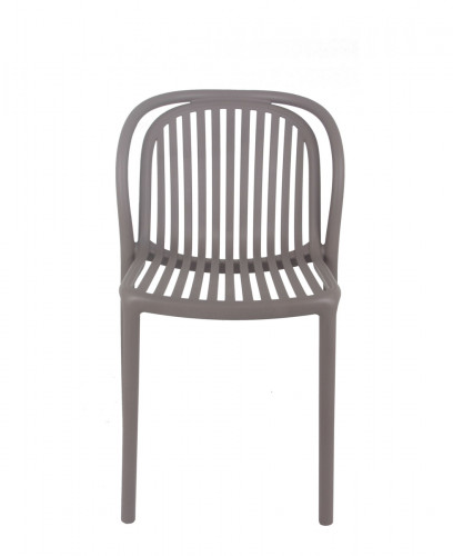 Chaise de terrasse taupe 78x51x57 cm Dubai Flexmob